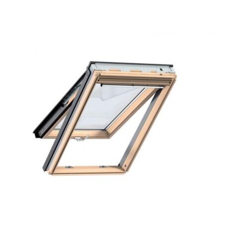 Fenêtre de toit VELUX à projection - Tout confort - Finition bois - 78 x 98 cm - GPL MK04 3057