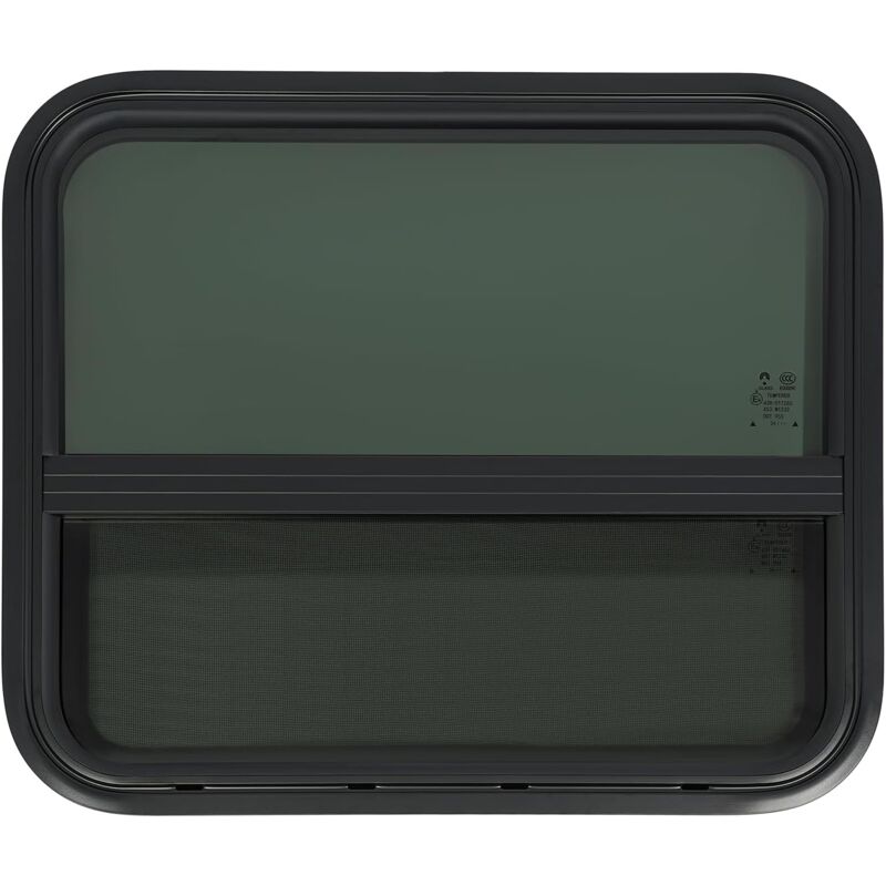 Fenêtre latérale pour camping-car, caravane, 600 x 500 mm, fenêtre coulissante verticale horizontale pour camping-car, caravane, fourgon,