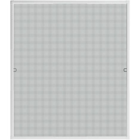 Fenêtre moustiquaire Fenêtre à cadre télescopique jusqu'à 130x150 anthracite