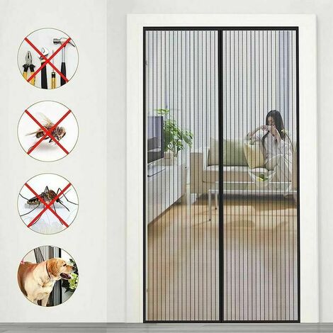 Fenêtre moustiquaire, moustiquaire magnétique, porte moustiquaire, moustiquaire, porte anti-moustique domestique protège contre les moustiques, la famille et les animaux domestiques. DRIVE