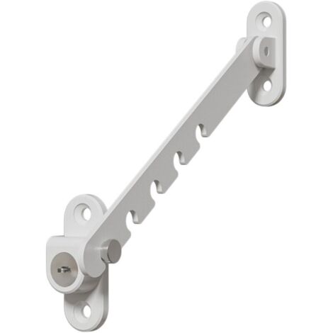 Fenêtre tendeur-verrouillage de sécurité-porte-limiteur de - verrouillage - Windhook - expander - pour l'extérieur et l'Intérieur de la Cabine Crochet émerillon-Blanc -