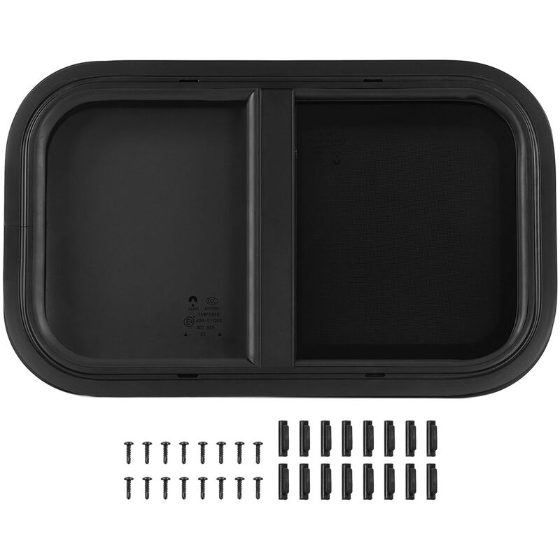 YB - Eosnow Fenêtre Push Pull pour camping-car, coins arrondis, étanche, scellée, résistante aux uv, lisse et polie pour véhicule d'ingénierie de