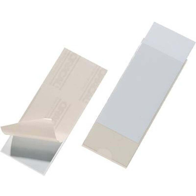 Pochettes autoadhésives pocketfix - 8075 (l x h) 150 mm x 60 mm transparent 10 pc(s) 807519 - Durable