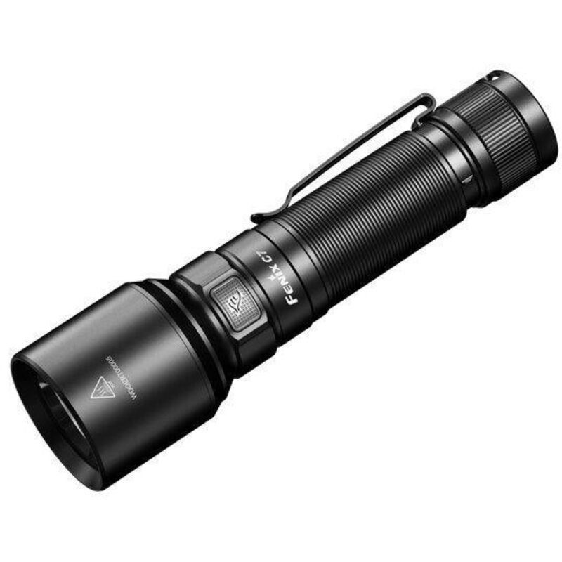 Led-taschenlampe C7, Akkubetrieb, Schwarz - Fenix