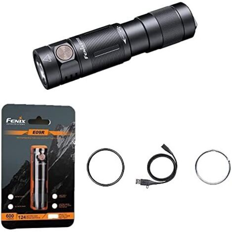 FENIX - E09R - TORCHE LED RECHARGEABLE 600 LUMEN