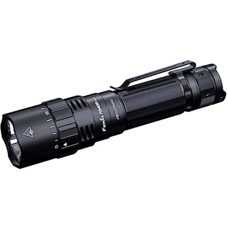 FENIX PD40R V3.0 LAMPE DE POCHE RECHARGEABLE À INTERRUPTEUR ROTATIF LONGUE PORTÉE