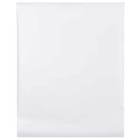 Fensterfolie Matt Weiß 90x500 cm PVC vidaXL