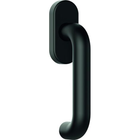 Fenstergriff 111PBFG PA 90 tiefschwarz 30mm Stand.