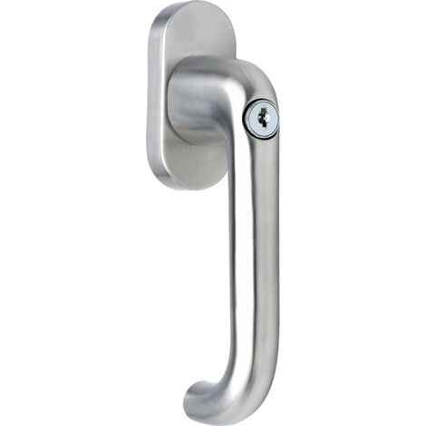 Fenstergriff VA ma 20-40mm U-Form,verschließbar