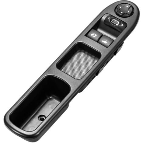MEMKEY Fensterheberschalter 207 vorne links elektrischer Fensterheberschalter 6554.QC, Fensterheberschalter 207 Fenstersteuerung 207 für Peugeot 207 Citroen c3