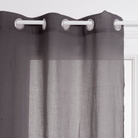 Fenstervorhang, Polyester, Fensterdekoration, 140 x 240 cm, Blau - Atmosphera