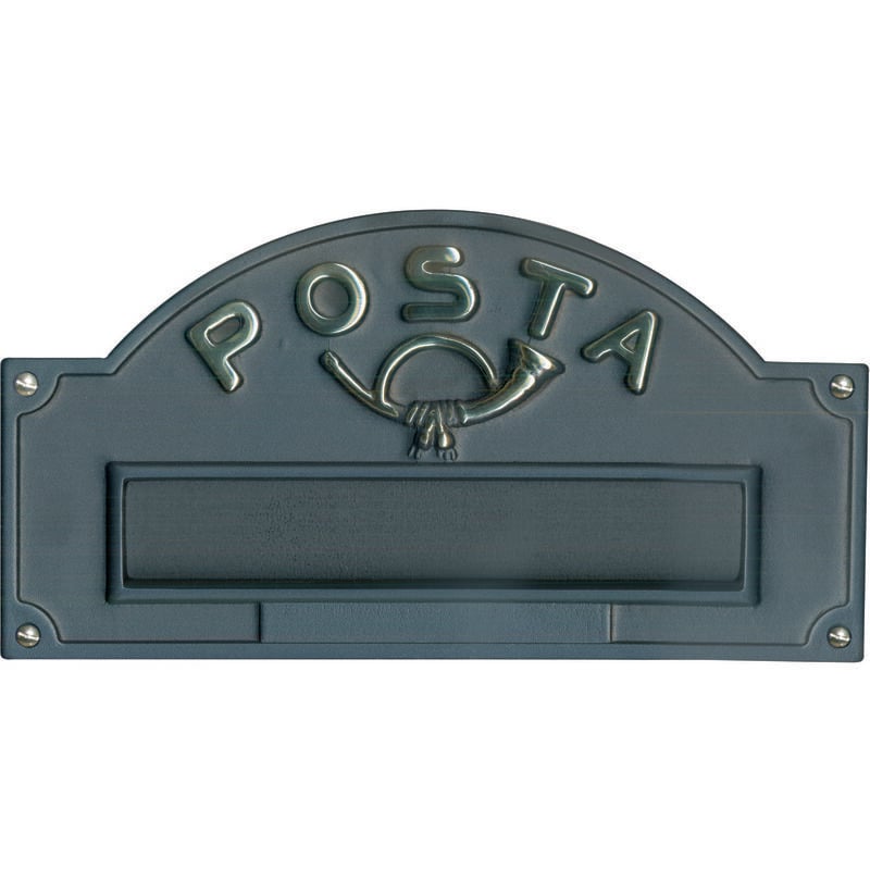 FENTE POUR BOITE AUX LETTRES ASPECT FONTE ANTIQUE - A3/GH L34xHmin/max 12/18 cm