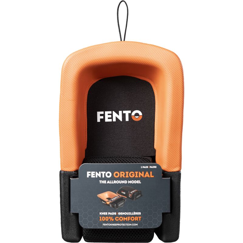 Fento Original Flooring Knee Pads Heavy Duty Robust Tiling Knee Protection