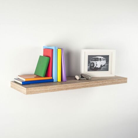 Fepre Regal 047692 Eiche 80 x 25 cm Unsichtbar