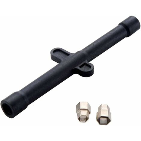 Fer À Cheval Douille De Fixation Accessoires De Robinetterie 9 10 11 12mm Double Vis D'extrémité Tige De Tournevis Retirer L'outil Pièces De Montage,Starlight