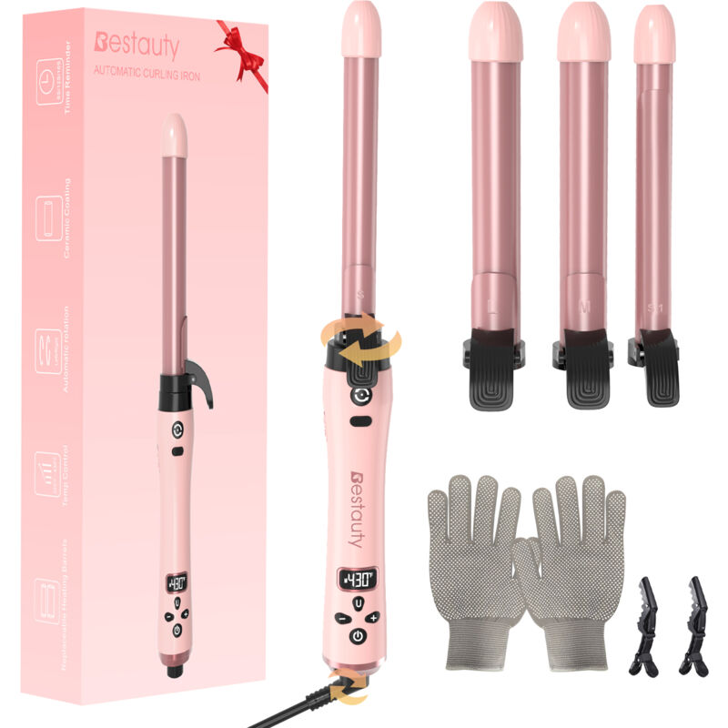 Fer à friser rotatif entièrement automatique