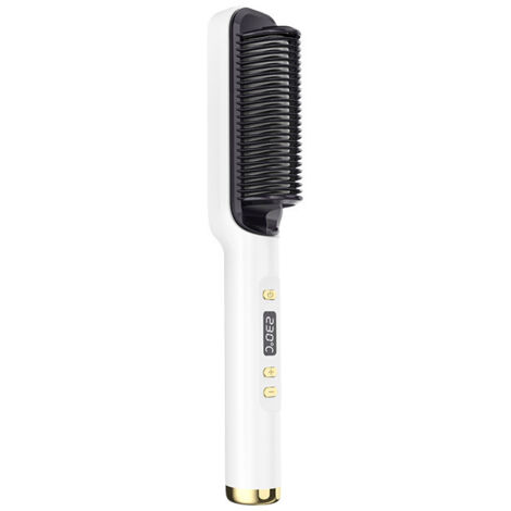 Fer à Lisser et Boucler 2-en-1 30 Niveaux Température Version Réglable et LCD Plusieurs Couleurs Prise EU UK US AU 110V 220V Certifié CE FCC ROHS