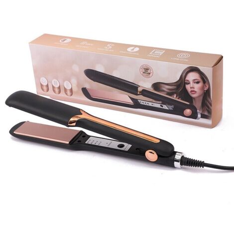 Fer à Lisser et Boucler WAIKIL Filaire Céramique Tourmaline Diamètre 16-20mm 10 Niveaux Température Tous Types Cheveux Puissance 40W CE