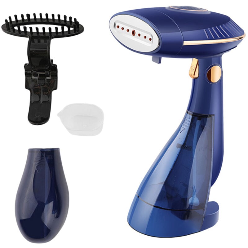 Fer à repasser électrique (version double réservoir d'eau 168 ml + 288 ml + avec film) (bleu nuit (168 ml)) (norme européenne transfrontalière (220
