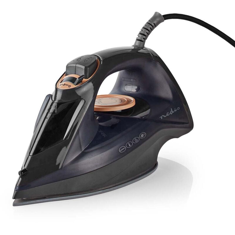 Nedis - fer à vapeur 2200 w coup de vapeur céramique 0.26 l IRON1000