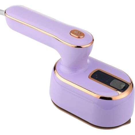 Fer à Repasser Vapeur: Fer a Repasser Voyage - 15s de Chauffage Rapide - Réservoir dEau 100 ML - Humide et sec pour La Maison and Voyage - Violet