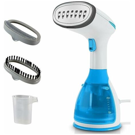 Fer à Repasser Vertical Portable 1500W 280ML Réchauffage Rapide Défroisseur à Main Vapeur à Vêtements, Steamer Defroisseur pour Tissu et Textile