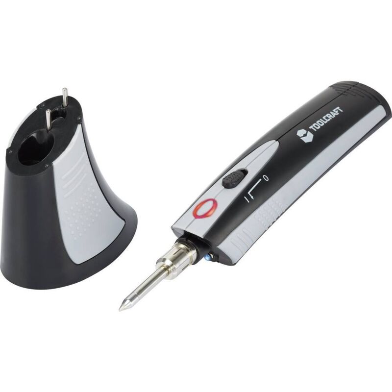 KBI-637 Fer à souder 230 v/ac 6 w +450 °c (max) fonctionnement à piles - Toolcraft
