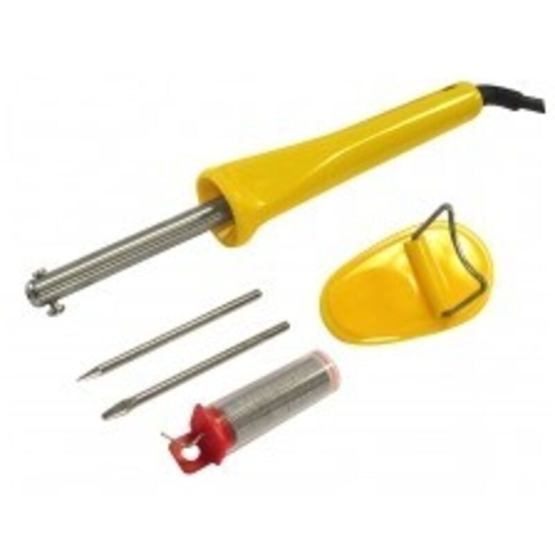 Maxicraft - Fer souder 230v+2pannes+etain sc90151