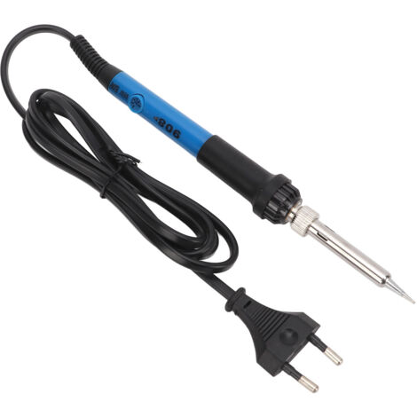 Fer à Souder 60W avec Contrôle de Température, Kit de Soudure Complet pour Électronique et Réparations Domestiques, Prise Européenne 220V