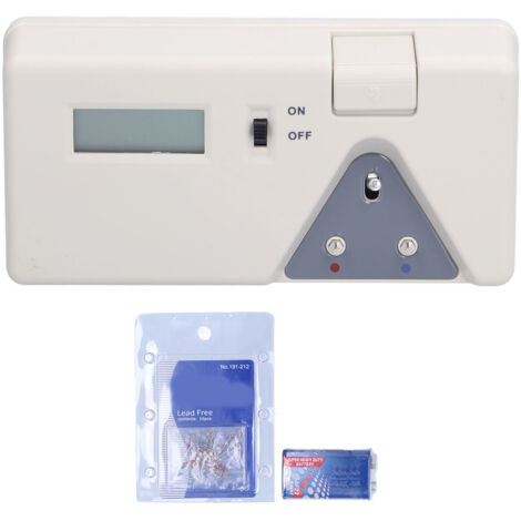 Fer à souder à batterie avec thermomètre de précision pour mesure et étalonnage de température, compact et fiable.