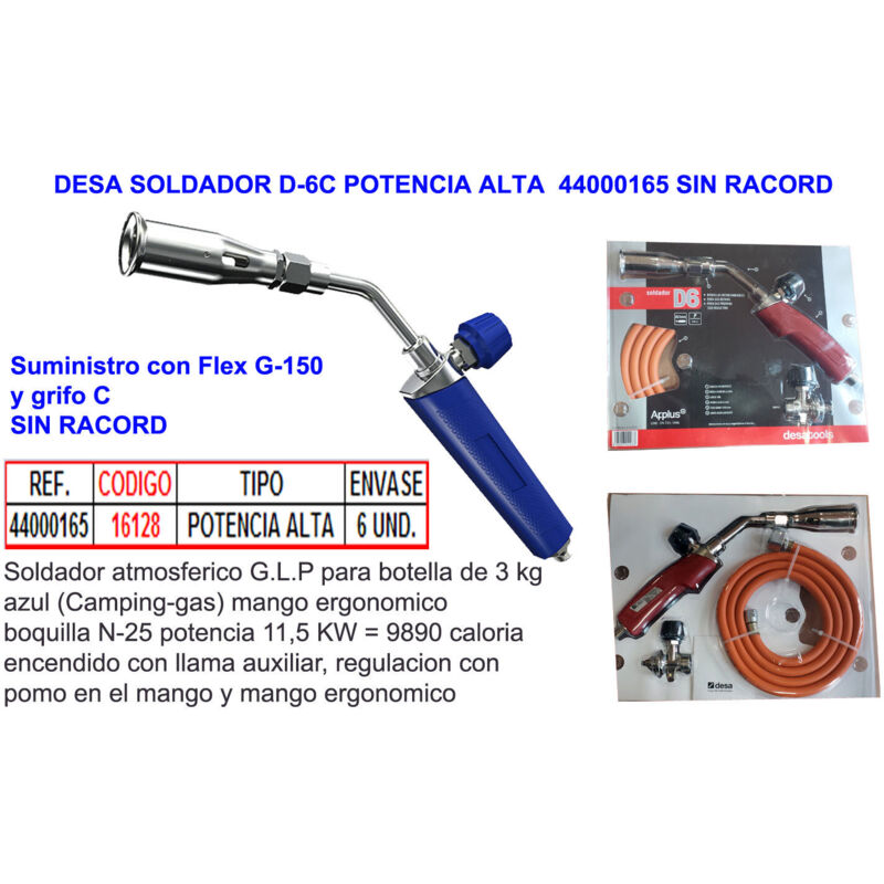 Desa - D-6C Soudeuse haute puissance 44000165 sans raccord
