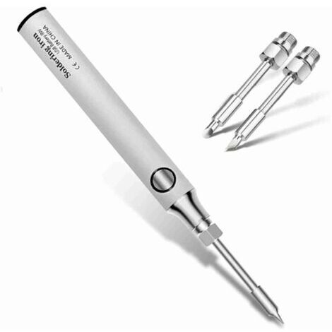 Fer à souder Compact sans fil, Rechargeable par USB, outils de soudage portables plus sûrs, stylo portatif pour bricolage à domicile