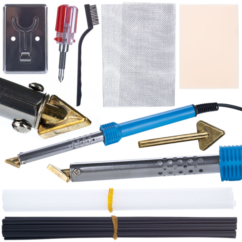 Saldatore tipo ferro Blue Lark 80W BL80W con un set di accessori (plastica, rete) Serie Electric S