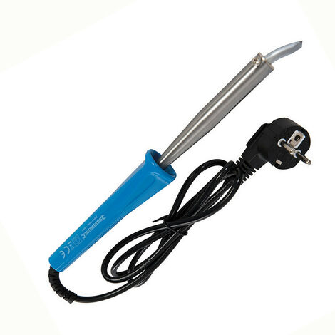 Fer à souder électrique 100W – Plage de température 500-550 °C – Panne coudée biseautée – Pour câbles haute intensité – HBM