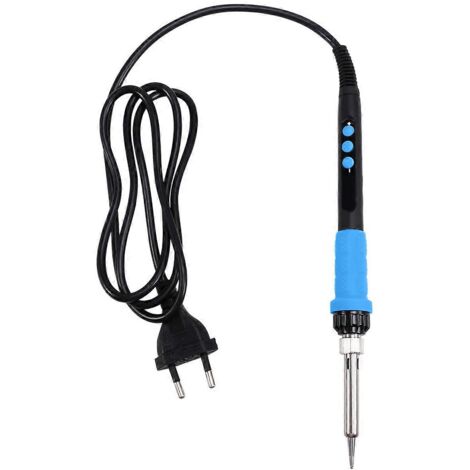 Fer à souder électrique à chauffage interne 90 W, bleu, prise UE