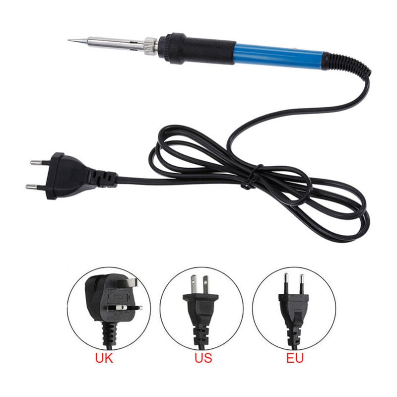 Forehill - Fer à souder électrique à noyau chauffant en céramique 15pcs Set Norme européenne 220V