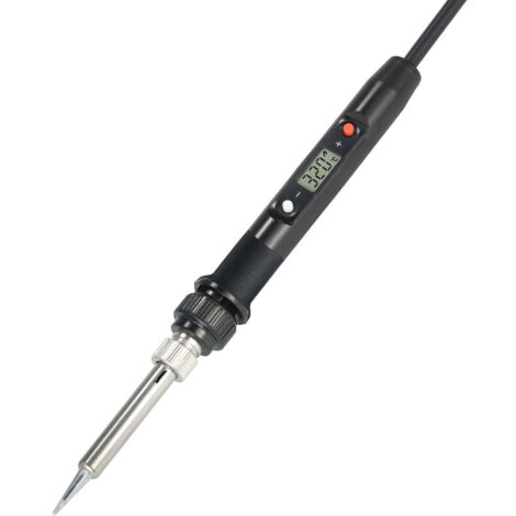 Fer à souder électrique à température constante à affichage numérique 80W220V européen deux prises Yichen noir