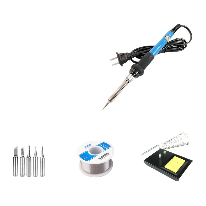 Fer à souder électrique à température régulée 60W 220V, fer à souder Set de 8 pièces