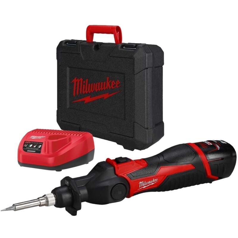 Milwaukee - M12SI-0 Fer à souder sans fil 12V Li-Ion 400°C - 4933459760