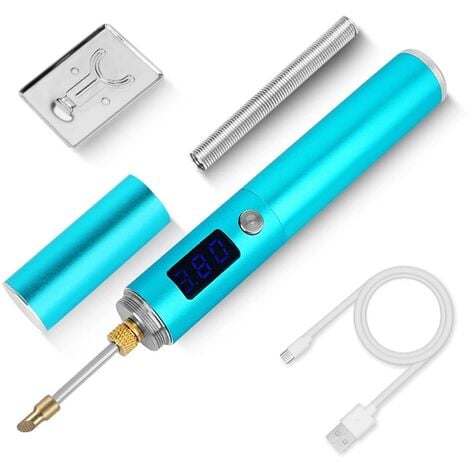 Mini fer à souder intelligent USB ensemble d'outils de réparation de fer à  souder électrique portable extérieur pour la maintenance électronique :  : Bricolage