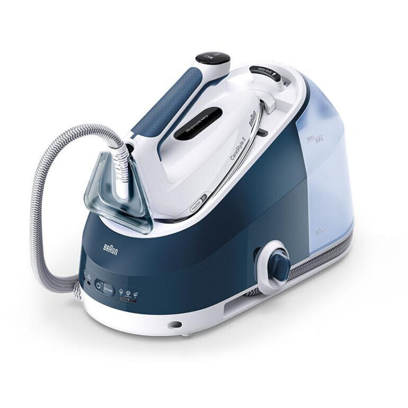 Braun CareStyle 5 IS5245BL Pressurized steam ironing station 2400 W 2 l Eloxalsohle Blau
