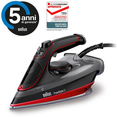 Fer à vapeur Braun SI5057RD noir rouge 2700 W 330 ml
