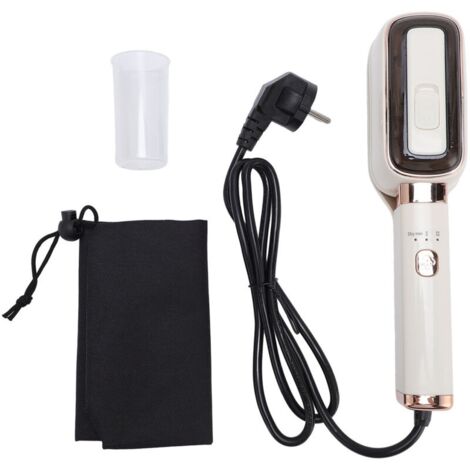 Fer à vapeur de voyage combiné, Mini Portable, humide et sec, 2 utilisations, 1000W pour vêtements, chaleur rapide 15S, poignée rabattable à 180 °, prise ue, 220V