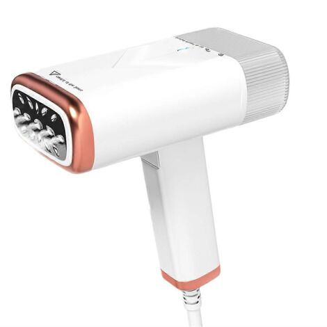 Fer à vapeur portable 1000 W, chauffe rapide en 20 s, prise européenne.