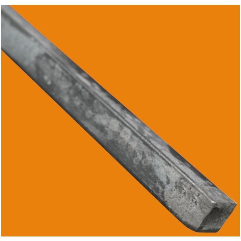 Fer carré plein acier laminé S235 - 4 metres, Dimension - 12 x 12 mm