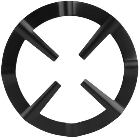 Fer Inoxydable Noir Moka Cafetière tagère Ronde Poêle Brleur Support Rack Cuisine Outils
