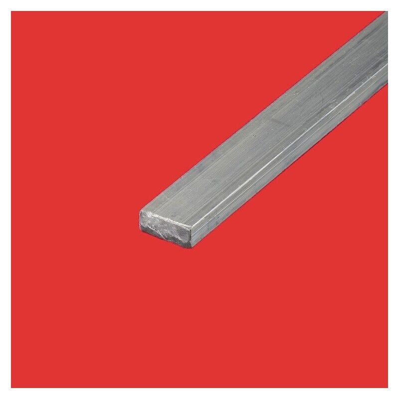 Barre aluminium plate 30mm Epaisseur en mm - 10 mm, Longueur en metre - 1 metre, Sections en mm - 30 mm