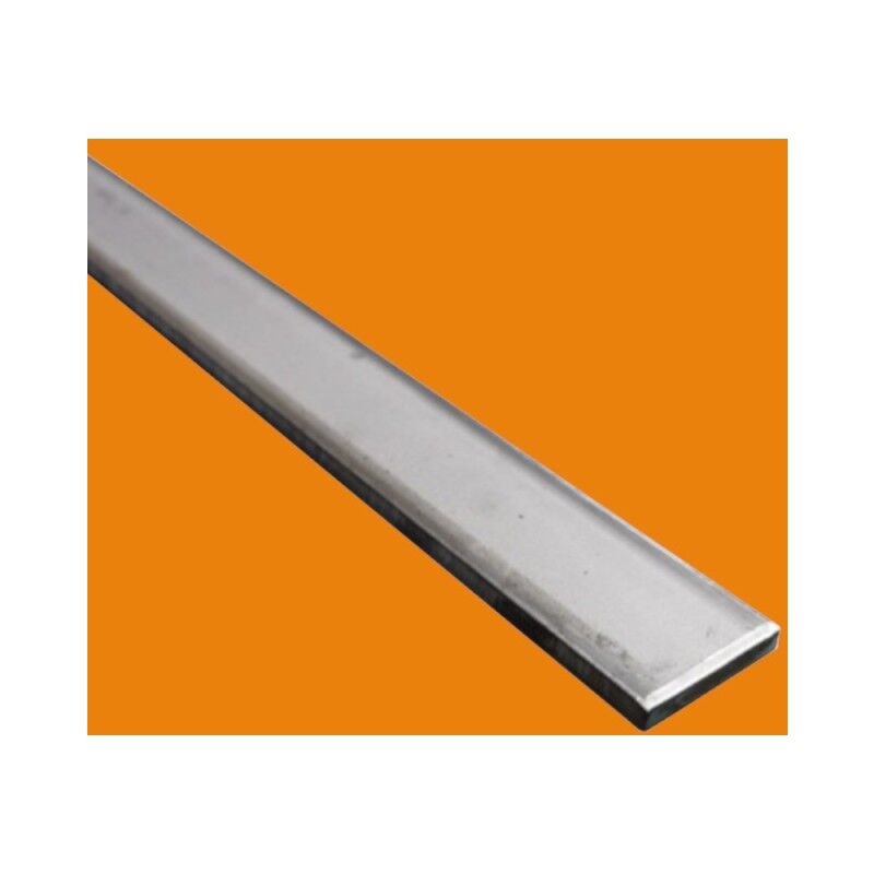 Fer plat inox 304 l - 1 metre, Dimension - 30 mm, Epaisseur 4 mm