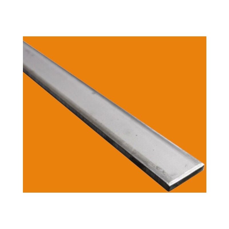Fer plat inox 304 l - 1 metre, Dimension - 40 mm, Epaisseur 4 mm