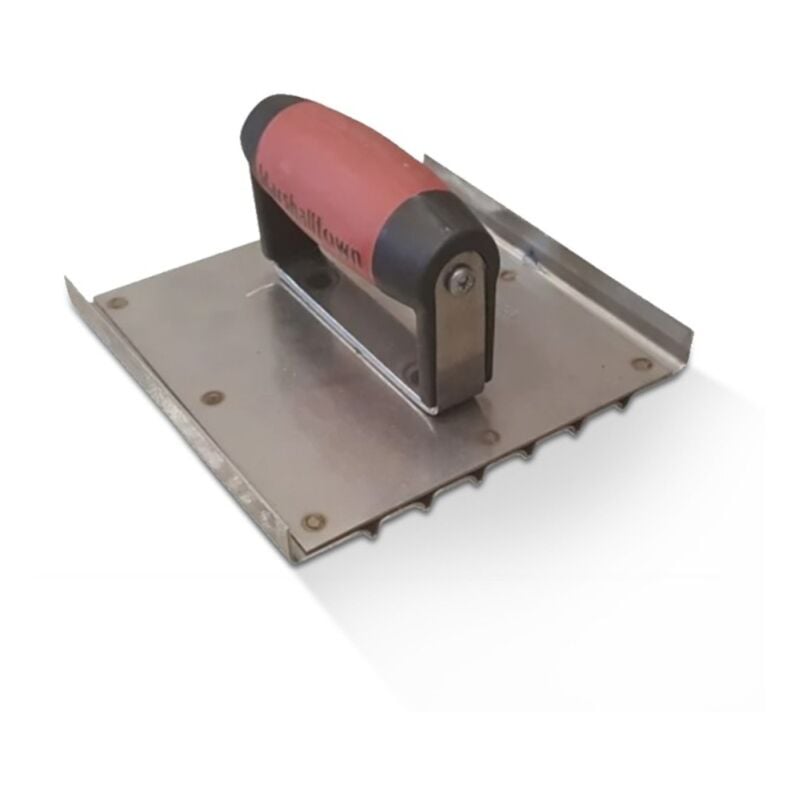 Marshalltown - Fer plat à rainure en inox